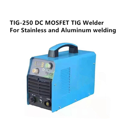 DC MOSFET インバーター 200A TIG-250 ステンレスとアルミニウム溶接用Tig溶接機 220V 18V 18