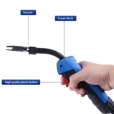 オーダーメイド 4m 5m 8m ケーブル長さ ビンゼルタイプ CO2 ガス 空気冷却 ミグ 溶接タッチ 15AK