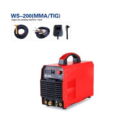 WS-200 6.3KVA 220V IGBT インバーター TIG/MMA ミニ溶接機