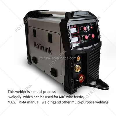 オーダーメイド OEM サポート MIG 250 3 in 1 ウェルディング インバーター マシン MMA/MIG/MAG ウェルディング
