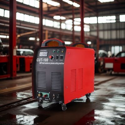 570X296X530 mm IGBT Air CUT 100 アドバンストダブルモジュールプラズマカット機 操作しやすい