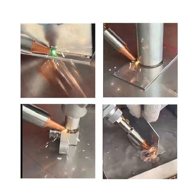 1000W ハンドヘルドファイバーレーザー溶接機 HB-W1000 ステンレス鋼とアルミニウム合金