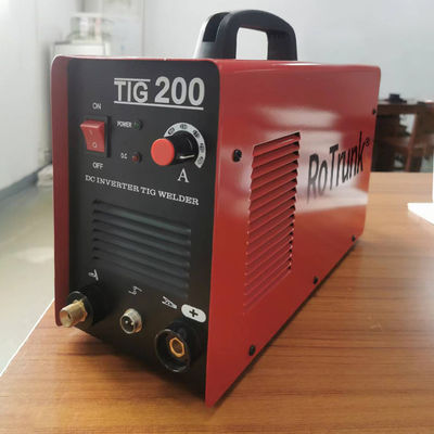 TIG 200 溶接機 DC TIG 機能 OEM 受け入れられる 220V DC モーター 提供 40 220
