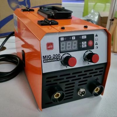 IGBT インバーター弧溶接機 MIG 200 50/60HZ 周波数とフルックスコアドワイヤー