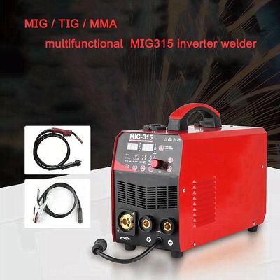 IGBT インバーター MIG315 加工された炭素鋼とステンレス鋼のための溶接機