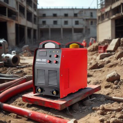 パルス周波数 50/60 HZ 500Amp 定数出力電流 MMA-500D 産業用溶接システム