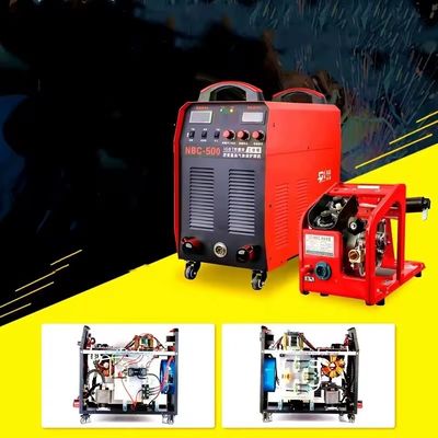 50 KG 重用 380V MIG/MMA 二重用溶接機 NBC-500 ワイヤフィッダー付きの溶接マスター