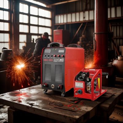 50 KG 重用 380V MIG/MMA 二重用溶接機 NBC-500 ワイヤフィッダー付きの溶接マスター