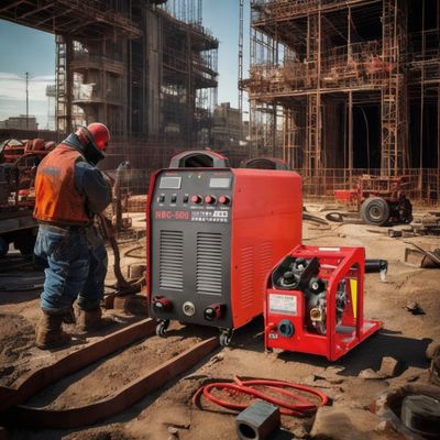 50 KG 重用 380V MIG/MMA 二重用溶接機 NBC-500 ワイヤフィッダー付きの溶接マスター