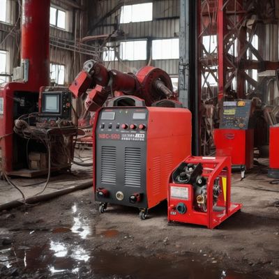 50 KG 重用 380V MIG/MMA 二重用溶接機 NBC-500 ワイヤフィッダー付きの溶接マスター