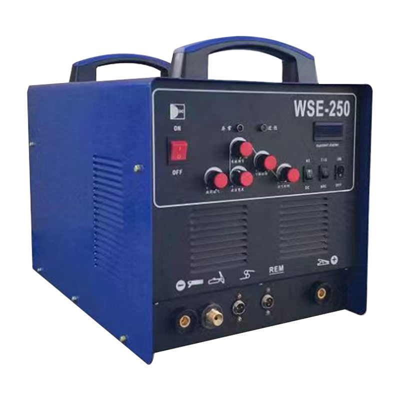 220V 定位入力インバーター AC DC TIG 調節式溶接機 WSE250 空気冷却モーター