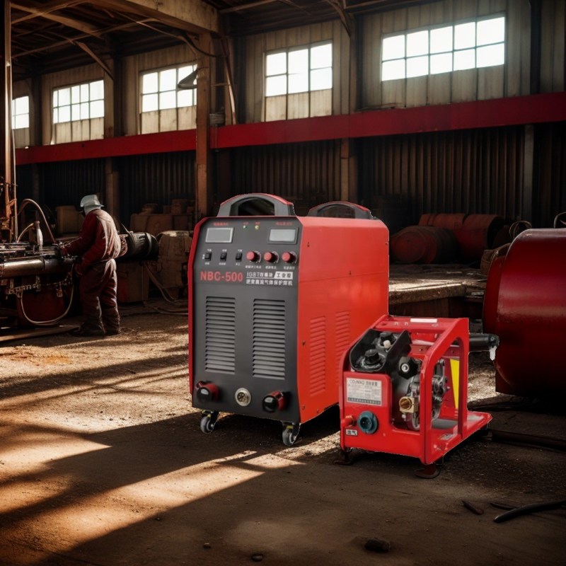 50 KG 重用 380V MIG/MMA 二重用溶接機 NBC-500 ワイヤフィッダー付きの溶接マスター